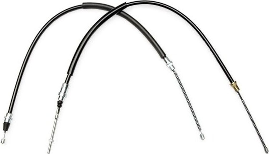 RIDEX Handbremsseil Seilzug Feststellbremse passend für PEUGEOT 406 (8B) Hinten 124C1241
