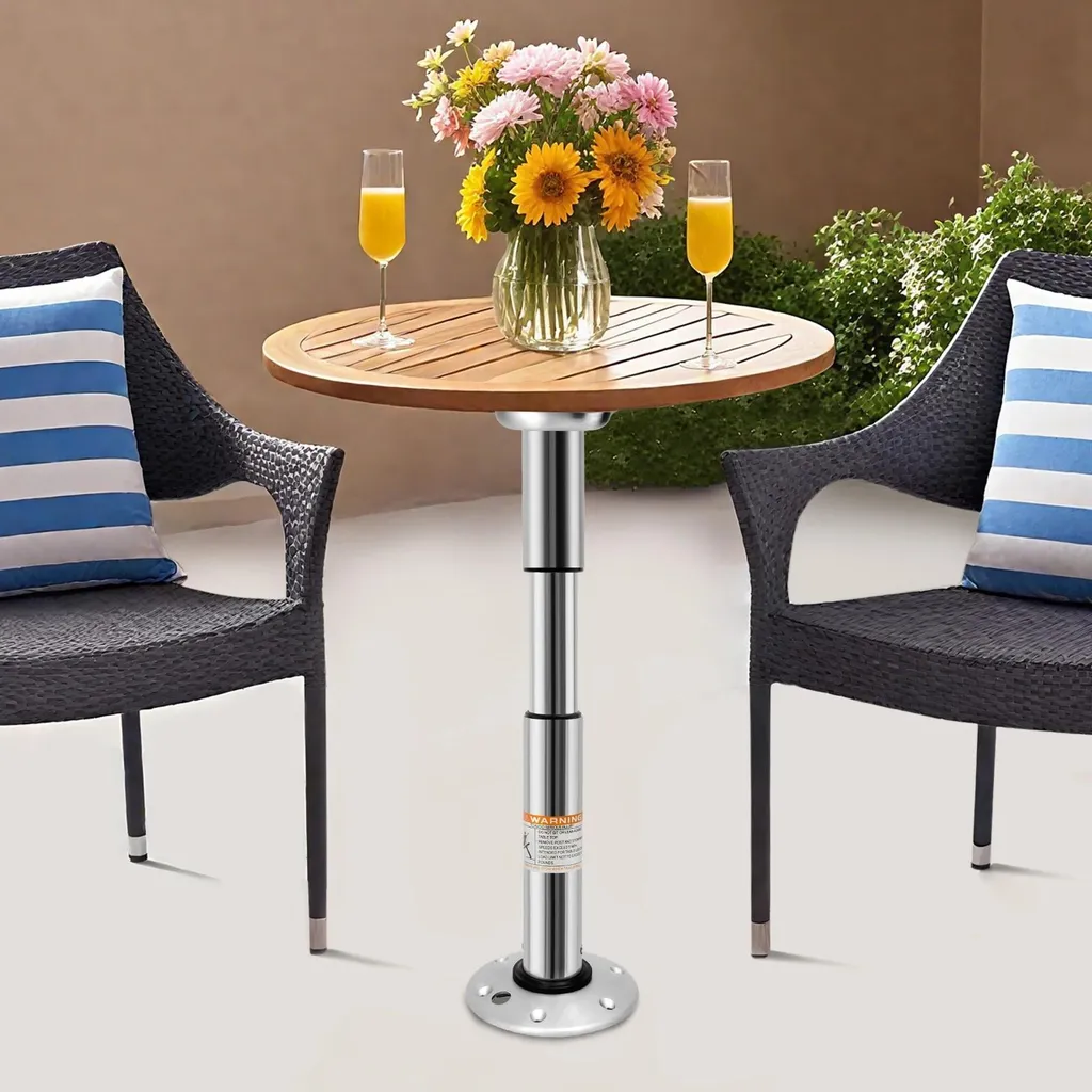 Support de table ajustable camping-car pour optimiser votre coin repas - 4