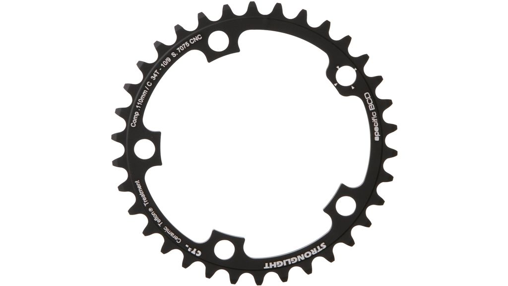 Stronglight Kettenblatt Ct2 Schw. 110Mm Lk. Campa 10 36 Z.