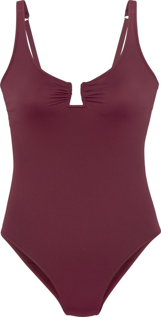 s.Oliver Badeanzug bordeaux Größe 38 Cup A/B