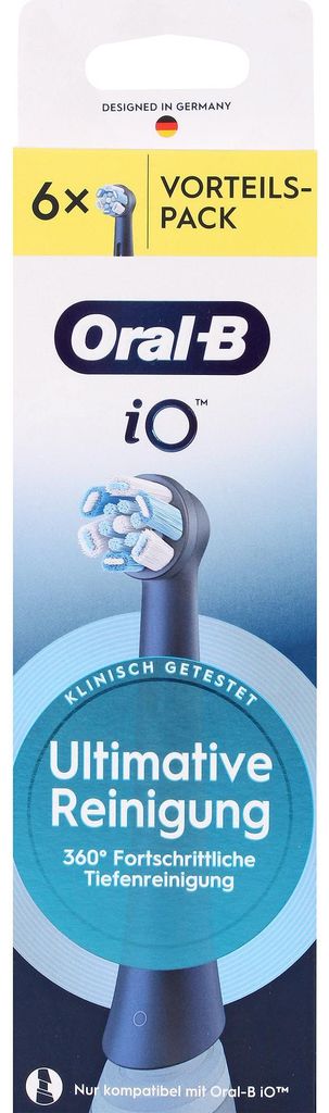 Oral-B iO Ultimative Reinigung, 6 Stück(e), Schwarz, 3 Produktbild 