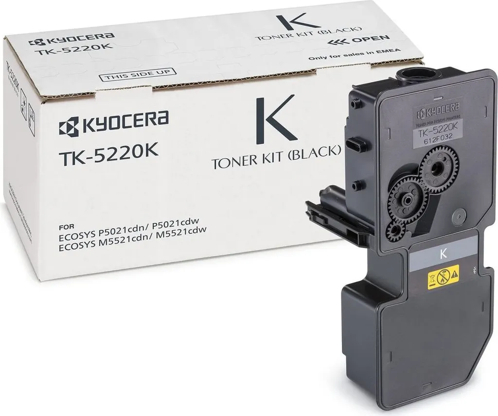Cartouche Kyocera TK-5220 Noir (1T02R90NL1) - Toner Original Haute Qualité