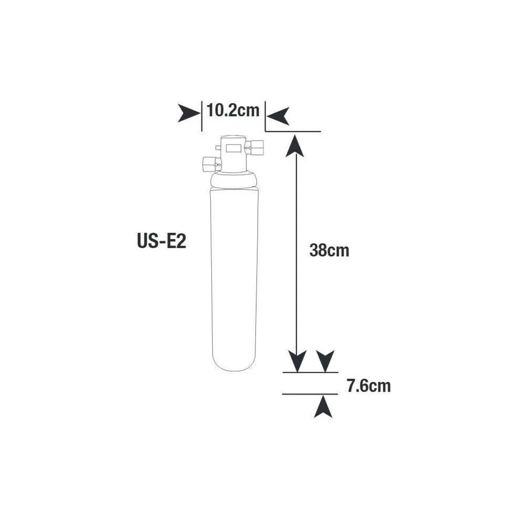 Kit filtre à eau 3M US-E2 haute performance contre le goût de chlore