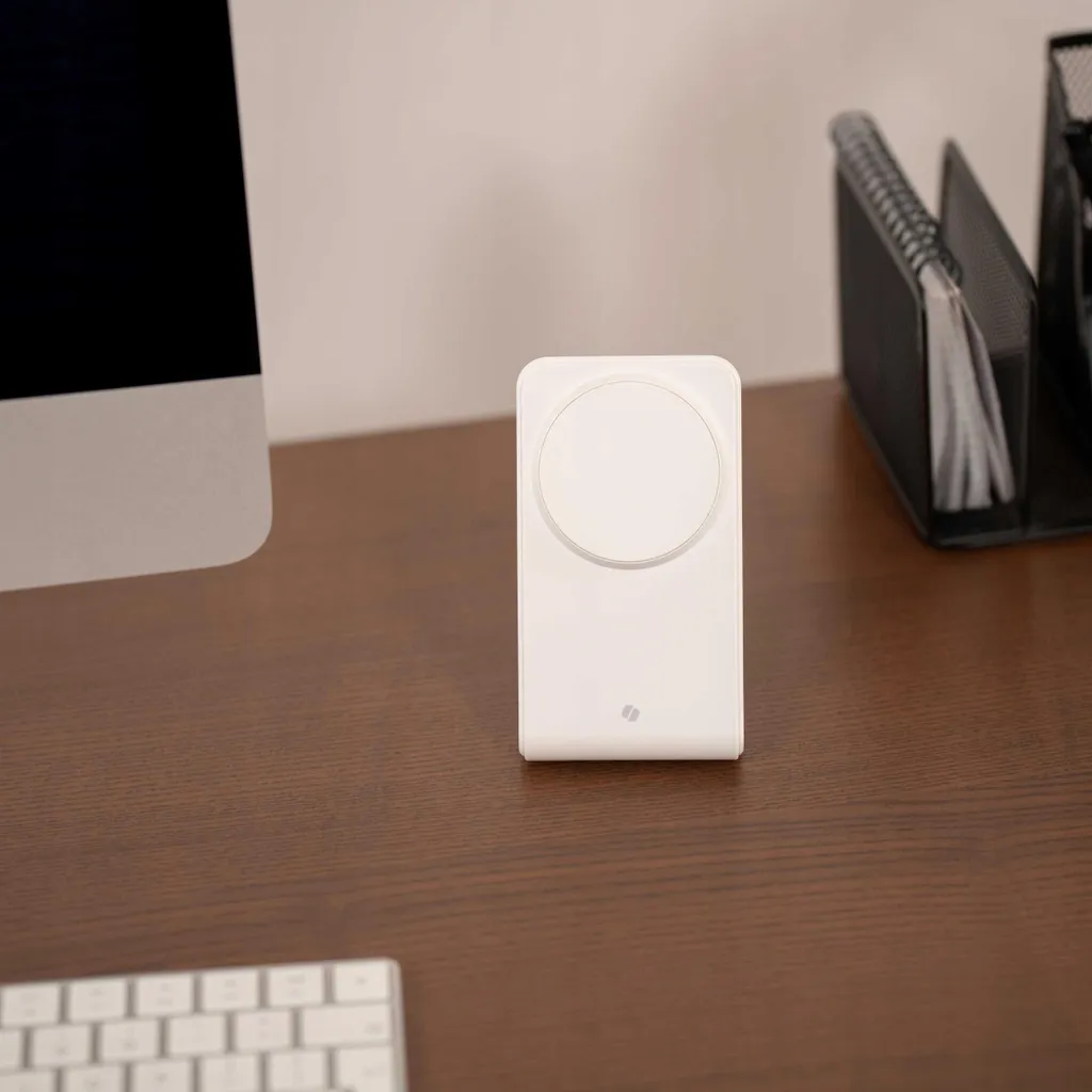 Chargeur induction MagCharge WM2W Blanc pour Magsafe par SPACECASE