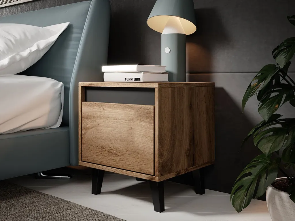 Tables de chevet BARBRA : la solution design pour petits espaces de nuit
