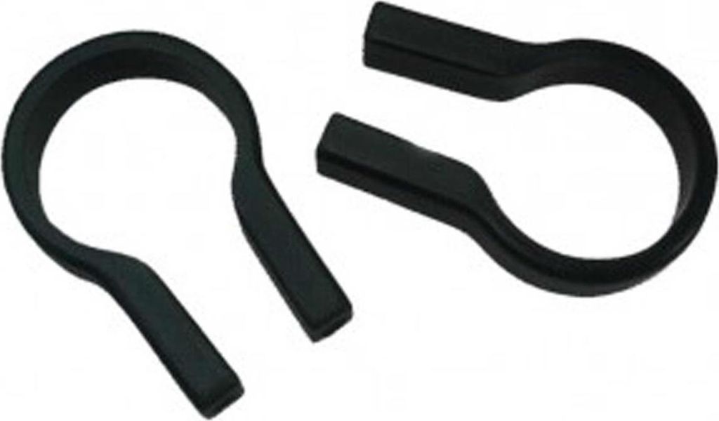 Collier Klickfix Ø 22-26mm standard, noir, en vrac Image du produit 