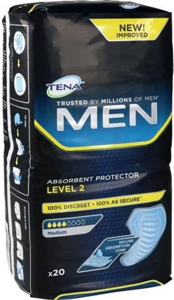 Tena Men Absorbent Protector Level 2 20 sztuk Zdjęcie produktu 