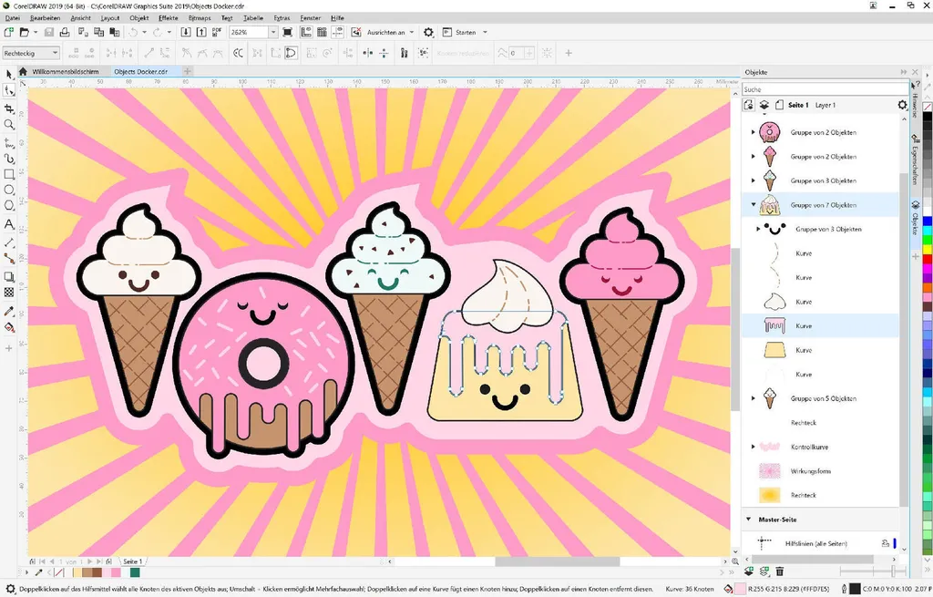 Solution de création de logos CorelDRAW 2019 pour graphistes sous Windows