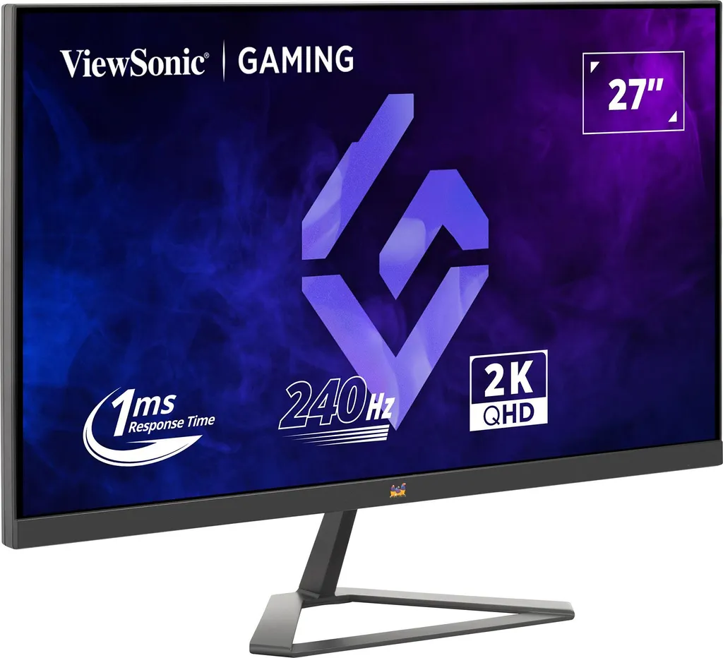 Moniteur PC 2K QHD Viewsonic VX2758A 240Hz écran gamer 16:9 27"