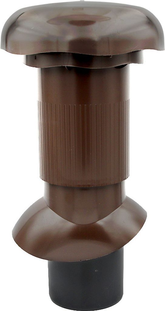 Venduct Be-/Enltüfterrohr DN125 Dunkelbraun