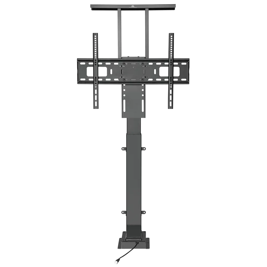 Élévateur Électrique TV Maclean MC-866 Support Robuste en Acier Noir