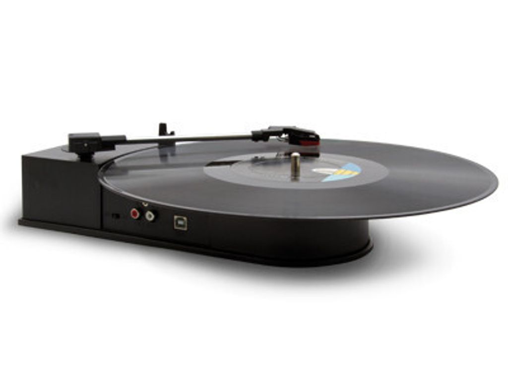 Hamlet XDVDVINI, Gramofon s řemínkovým náhonem, Černá, Obrázek produktu 