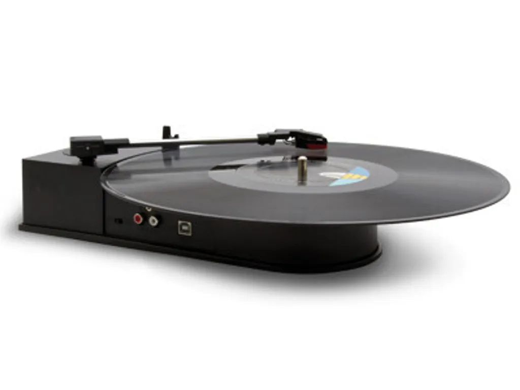 Hamlet XDVDVINI Tourne-disque Noir à Entraînement par Courroie Hi-Fi