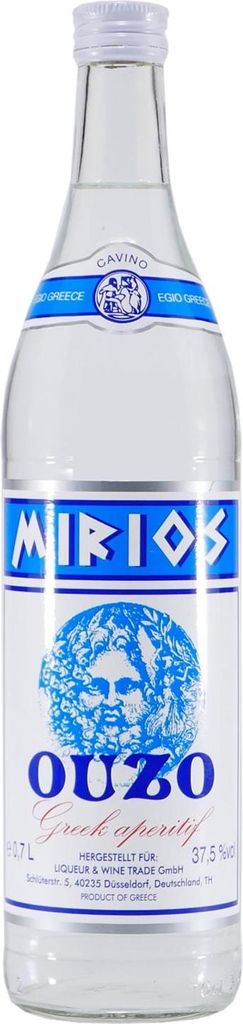 Mirios Ouzo - Grperitif 0,7L Produktbild 