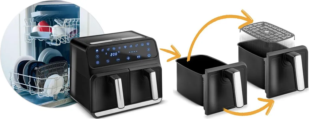 Recensione Berdsen BD-653: Friggitrice Aria Calda 1700W Doppia Area - 25