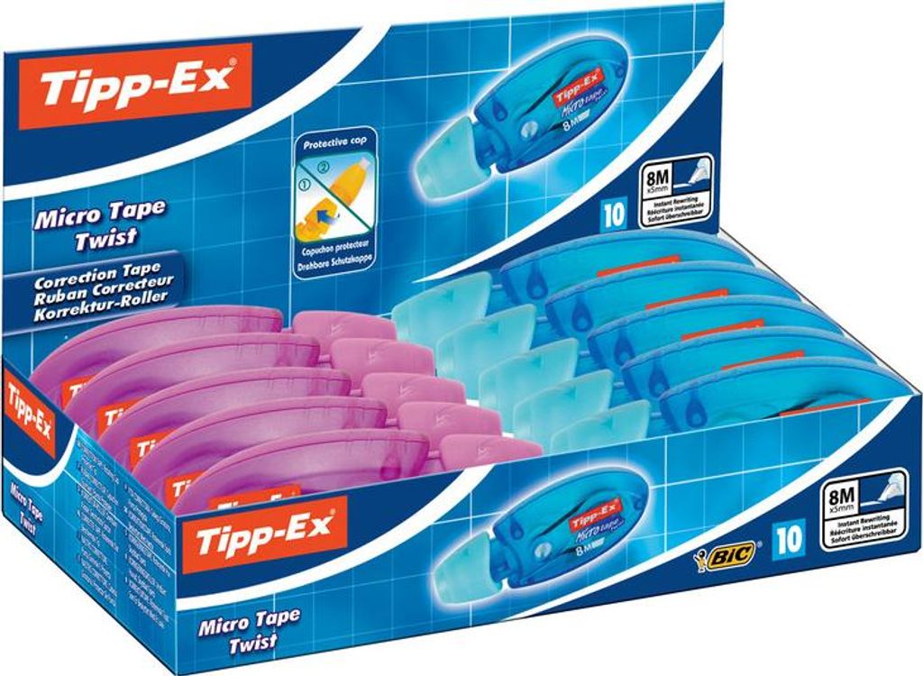Tipp-Ex® 8706151 Rullo di correzione Microtape Twist 5 mm x Immagine del prodotto 