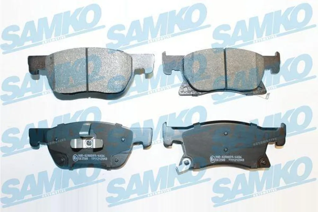 Stop bruits et usure : Plaquettes de frein SAMKO pour OPEL Astra K B16
