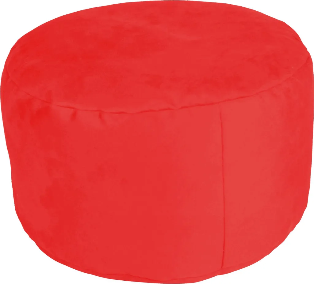 Pouf Noble Soft Gauche Velours Doux Ø47 cm - Finition Haut de Gamme