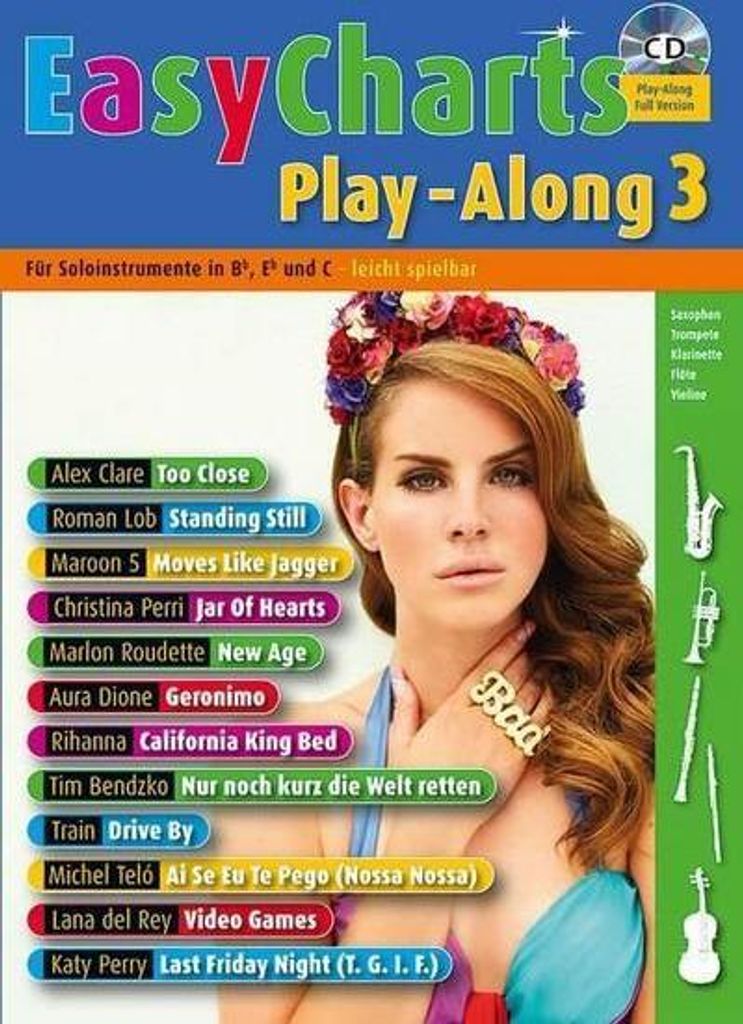 Easy Charts Play-Along 3. Spielbuch | Uwe Bye