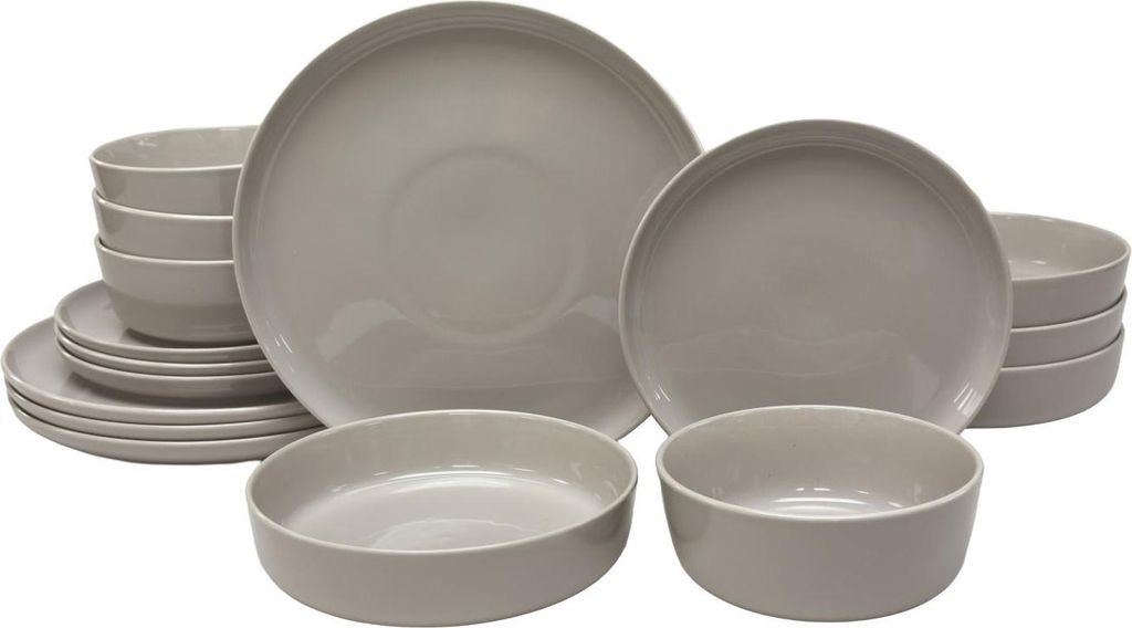 Novel Kombiservice Colori grigio 24-tlg.