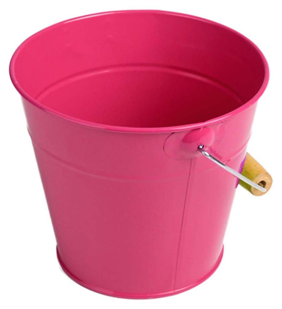 Esschert Design Kindereimer Pink Ø 16,6 cm 1,65 Liter Produktbild 