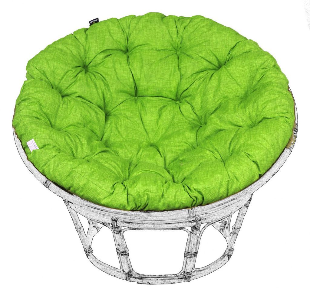 AMPO Cuscino per seduta Papasan in rattan per sedia Immagine del prodotto 