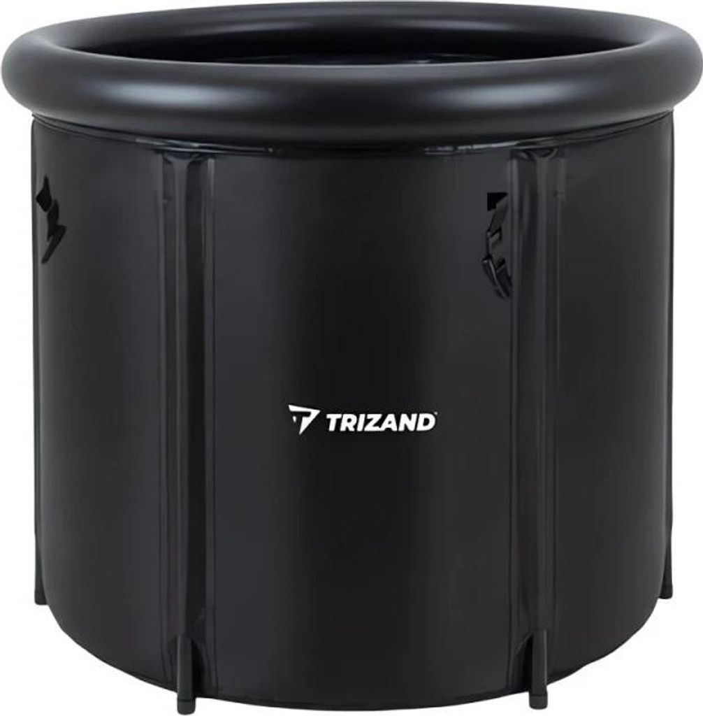 Trizand 26799 Skládací přenosná otužovací káď, 320 l, černá Obrázek produktu 