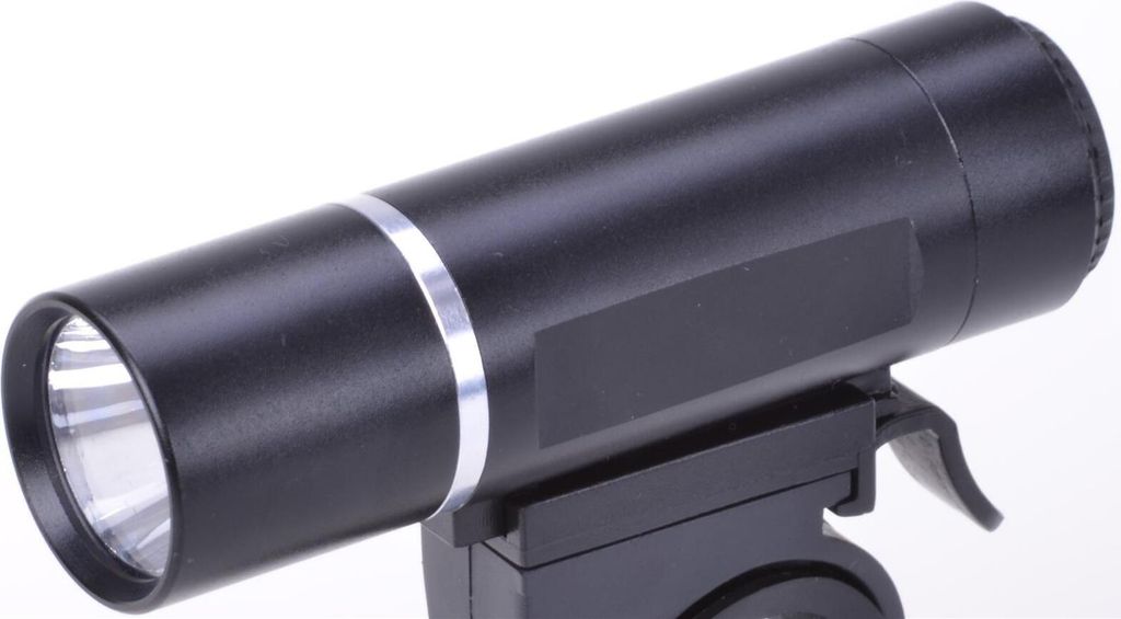 LED Taschenlampe schwarz 1 Watt LED 10cm Länge Freizeit Haushalt Taschenlampen Filmer 40042