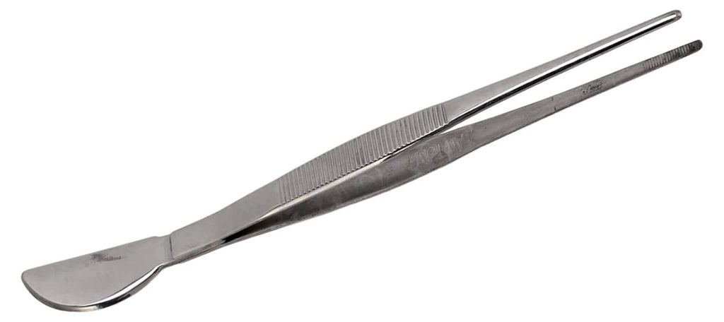 Bonsai-Pinzette aus Edelstahl, langlebig, lange gerade Pinzette zum Auflockern