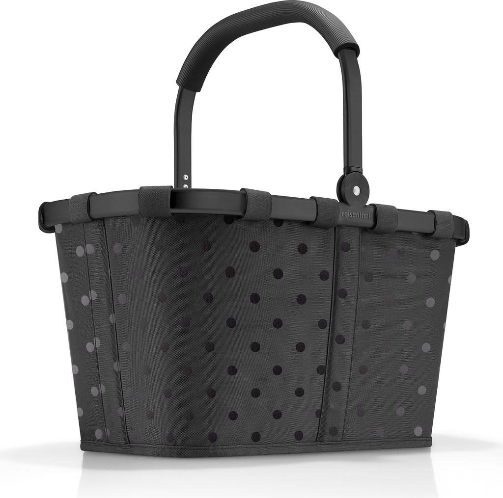 reisenthel carrybag Frame Glossy Dots Black 22 L BK7076