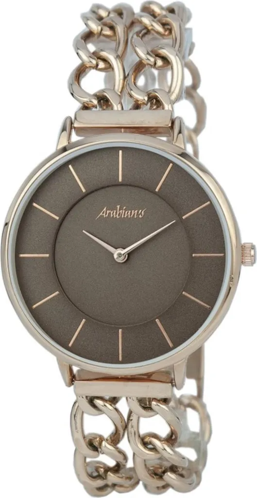 Orologio Arabians DBA2243M Donna - Acciaio Gold e Marrone - Shop Online