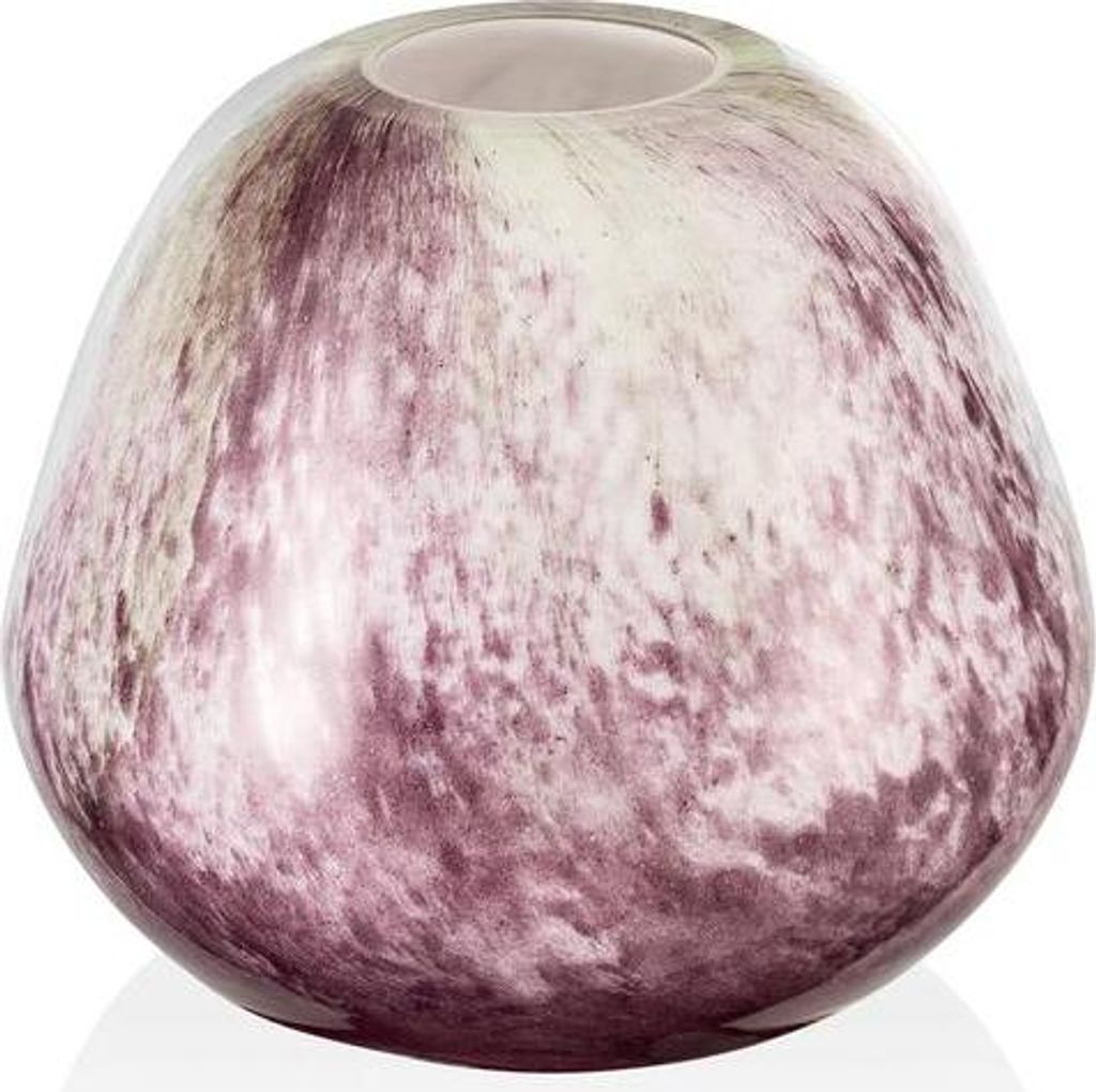 6x Fusion Lavender YUYU, Windlicht, Kerzenhalter, Ø 15 cm, Höhe 13 cm, Glas