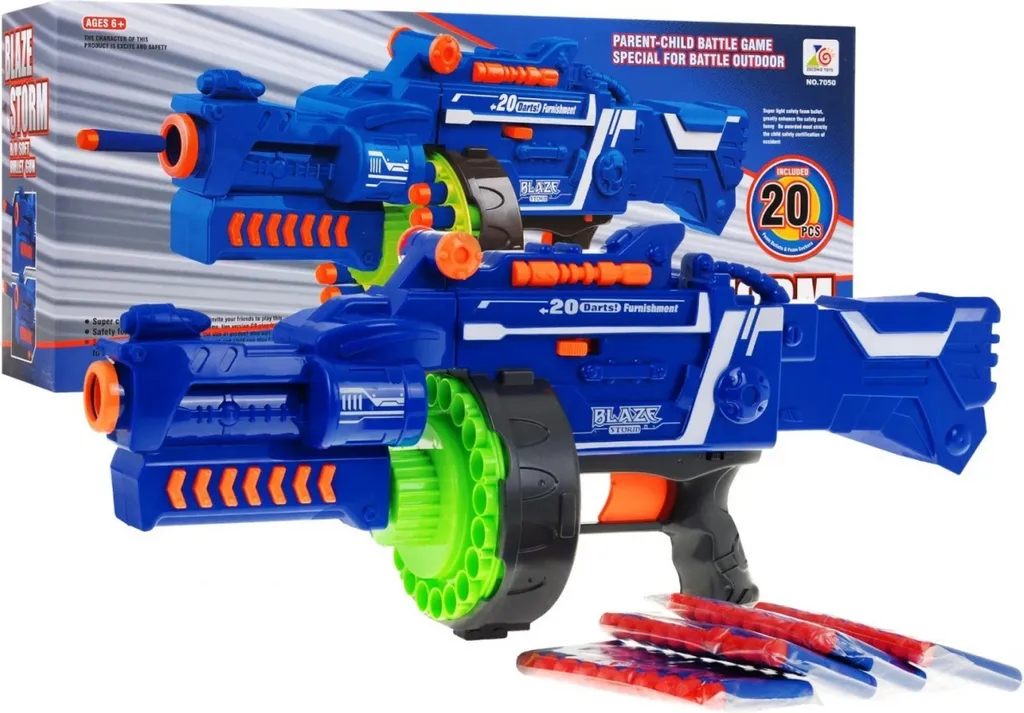 Fusil jouet Blaze Storm pour grand jeu de tir dans le jardin