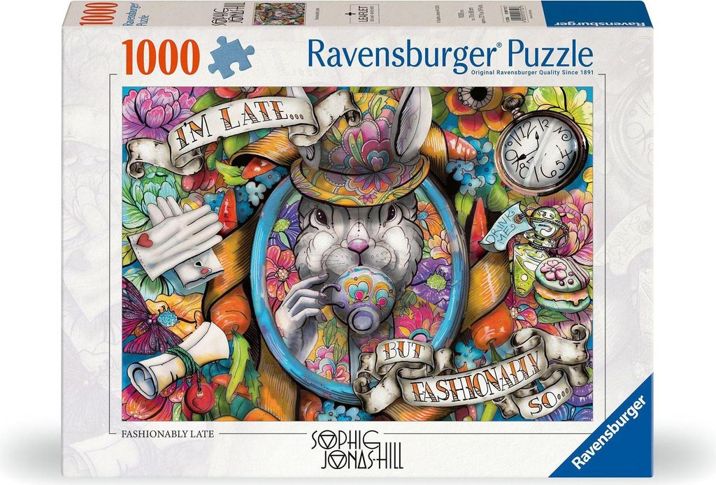 Ravensburger Puzzle Nostalgie Nager, (1000 Teile)