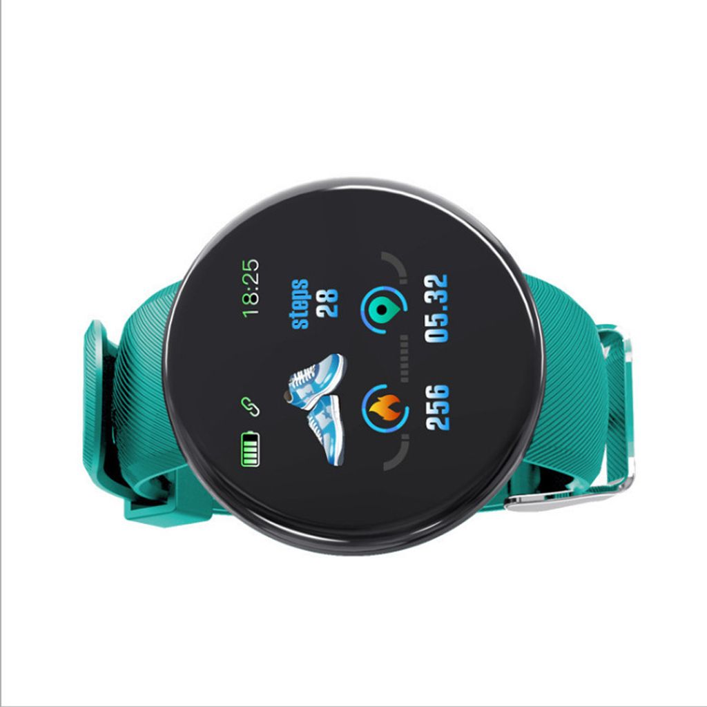 W8 Smartwatch Pulsuhr Blutdruck Fitness Armband Damen Sportuhr Schrittzähler 