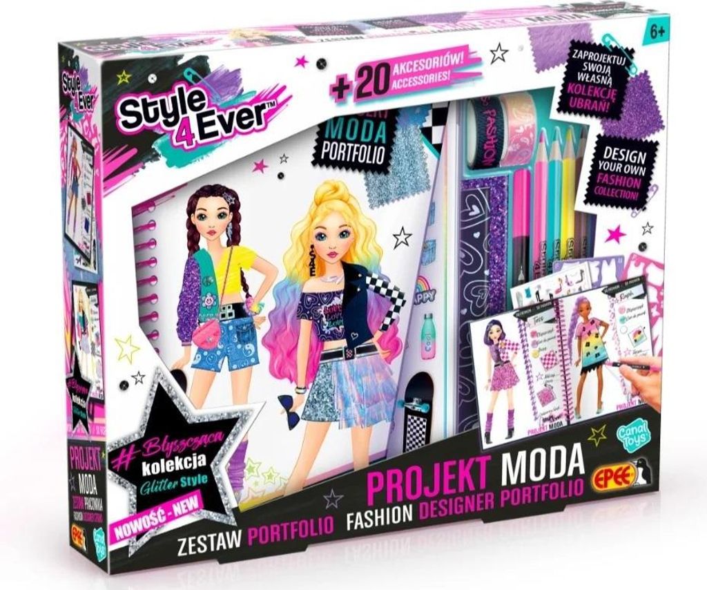 Projekt moda - zestaw portfolio Zdjęcie produktu 