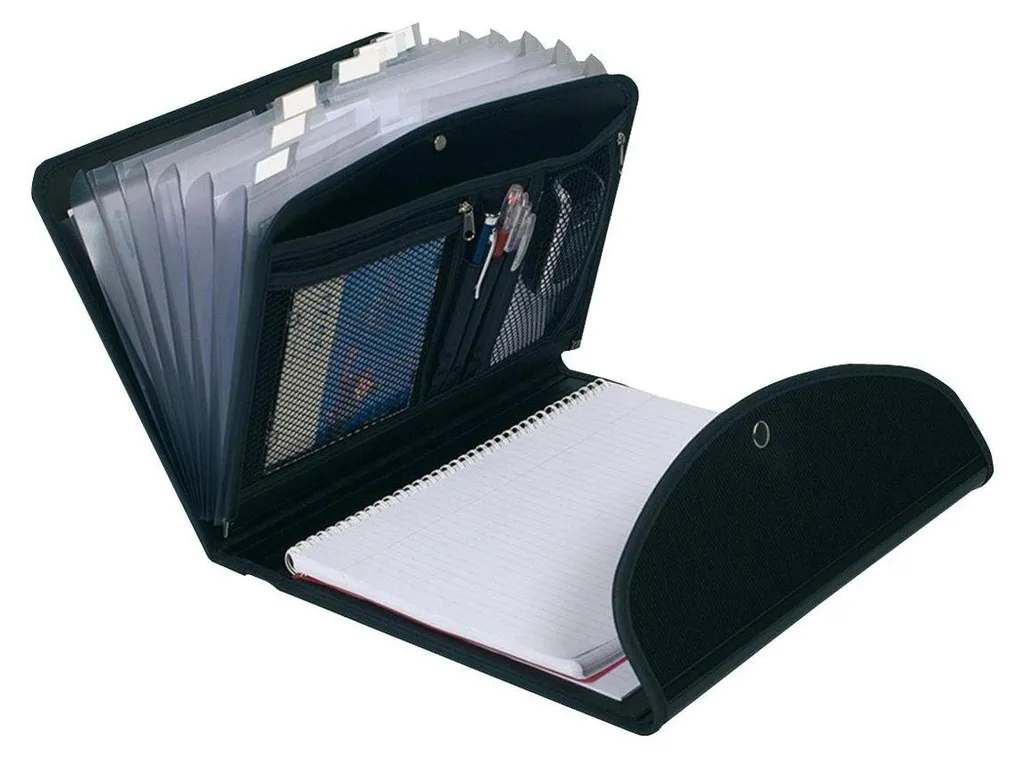 Exacompta 55834E Porte-revues Noir 255 x 335 mm pour Bureau Organisé