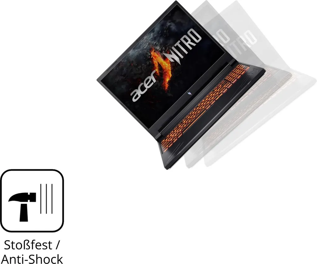 Protection écran en verre souple 9H compatible avec Acer Nitro V16