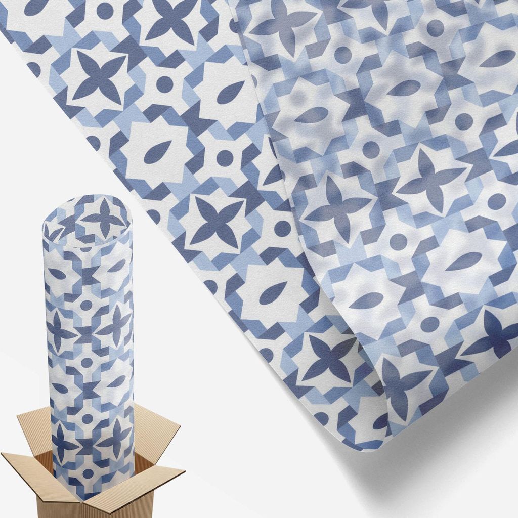 Sichtschutzfolie – 116x200 cm – Buntglas / Stained-Glass Design – blickdicht & dekorativ – selbstklebende Glasdekorfolie – UV-Schutz, ein...