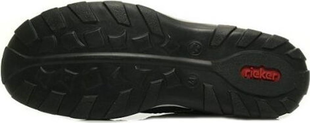 Rieker Herren Klett Halbschuh durchbrochen dunkelblau 44 Produktbild 8