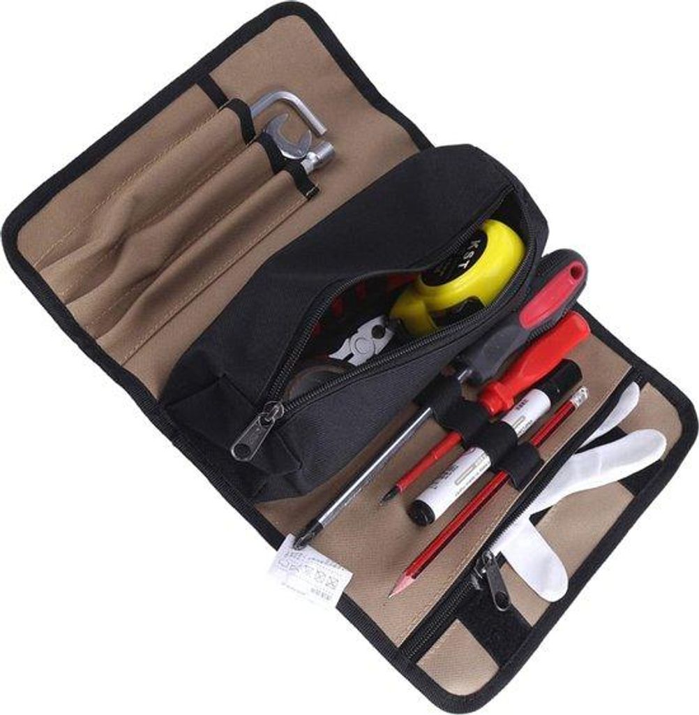 Gepolstes Werkzeugkoffer - Multifunktions-Organisationsbox - 600D Oxford-Stofftasche