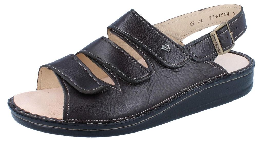 Sandalias cómodas para hombre en color marrón Imagen del producto 
