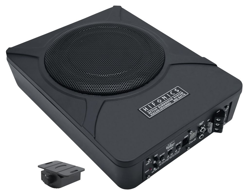 Hifonics VULCAN VRX1000A : Subwoofer actif de 25 cm (10 Image du produit 