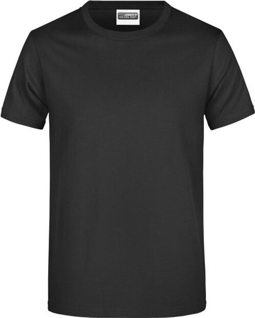 Promo-T Man 150 Klassisches T-Shirt black, Gr. 4XL
