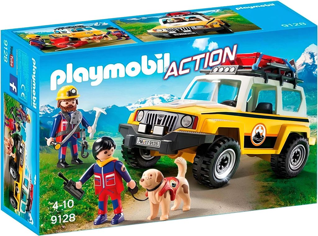 PLAYMOBIL Bergretter Fahrzeug Produktbild 