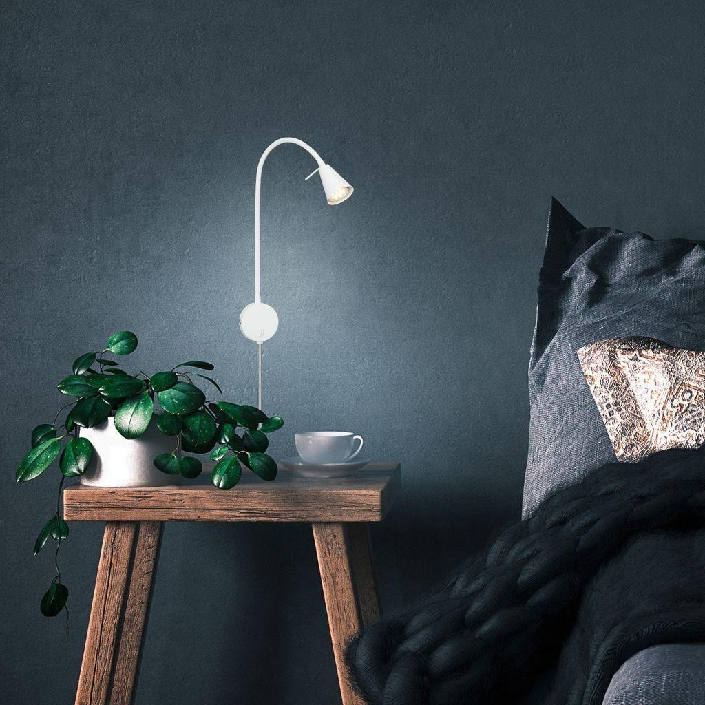 Lampka nocna LED 400 lm 3000 K z elastycznym ramieniem H 45 Zdjęcie produktu 