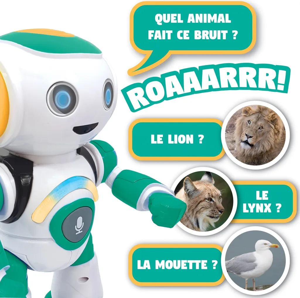 Robot intelligent programmable Powerman Junior Lexibook éducatif FR - 9