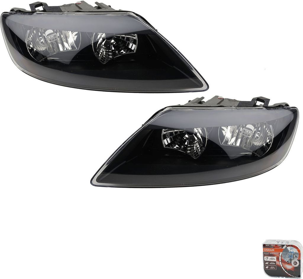 Johns, Scheinwerfer + Osram Night Breaker Laser passend für Audi Q7 4L 07/09- L R Set 4L0941003AA 4L0941004AA