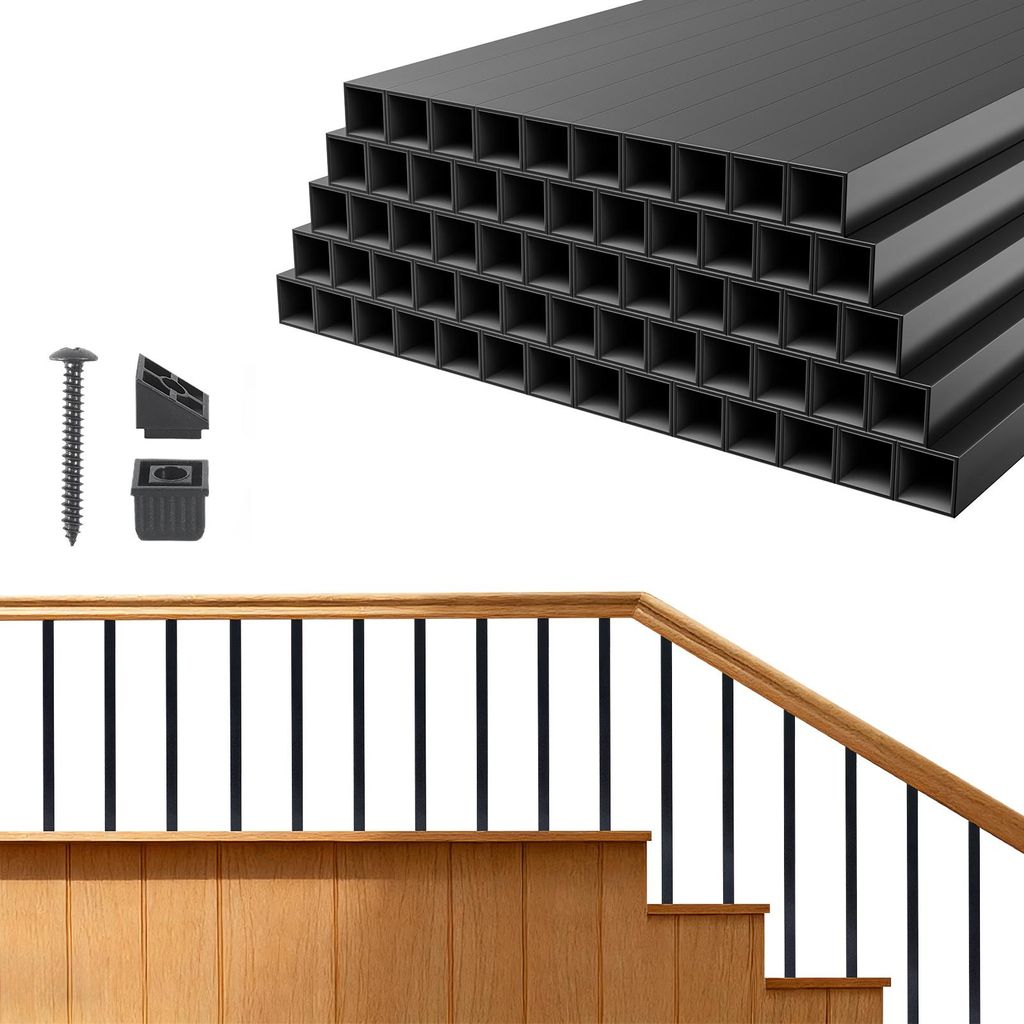 SucceBuy Geländerstäbe 125er-Pack 19x19x661 mm, Produktbild 