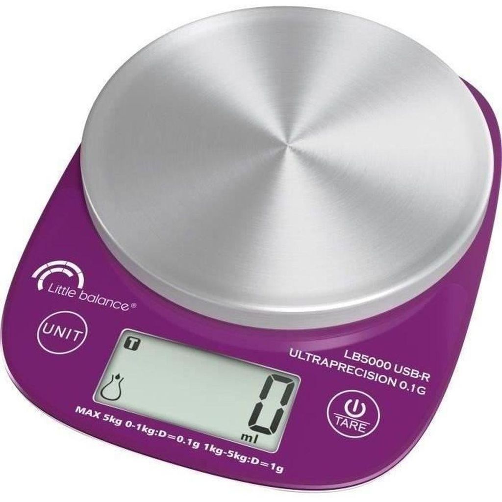 Báscula de cocina – LB 5000 Pro Inox 5.1 – Alta precisión – Imagen del producto 